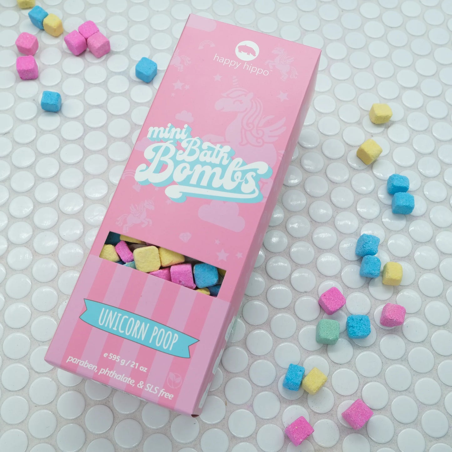 Unicorn Poop Mini Bubble Bombs - Box