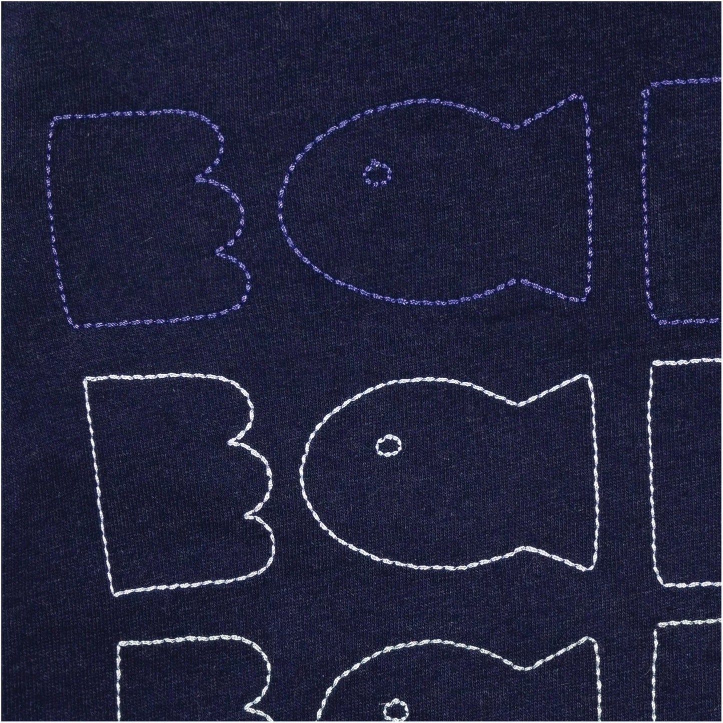 EARTH KID TSHIRT - NAVYOUTLINE - 8Y