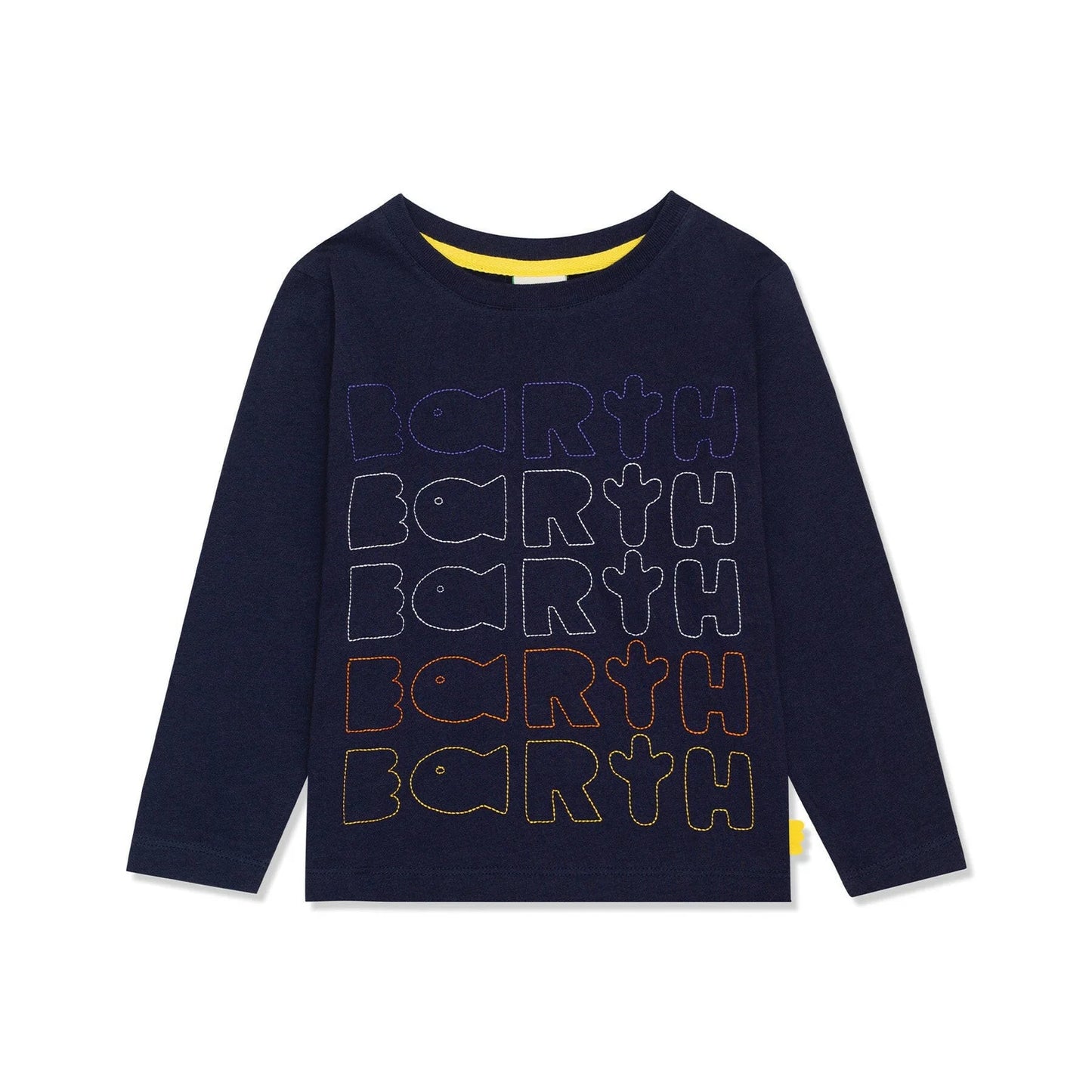 EARTH KID TSHIRT - NAVYOUTLINE - 8Y