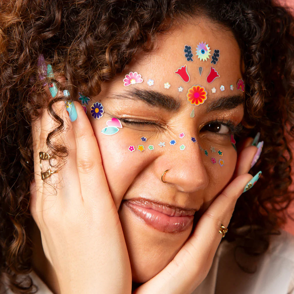 Face Stickers - Flowers