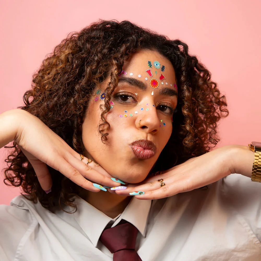 Face Stickers - Flowers