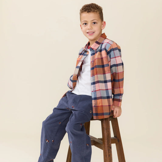 Boys Long Sleeve Jack Shirt