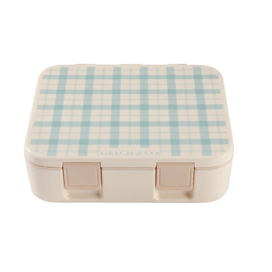3 Compartment Leakproof Lunchbox - Lille Cottage Club - Fern Plaid