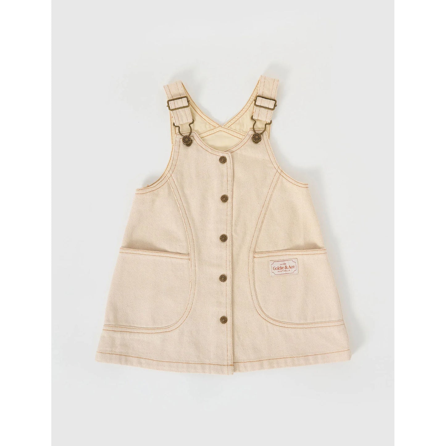 Penelope Pinafore Pocket Dress