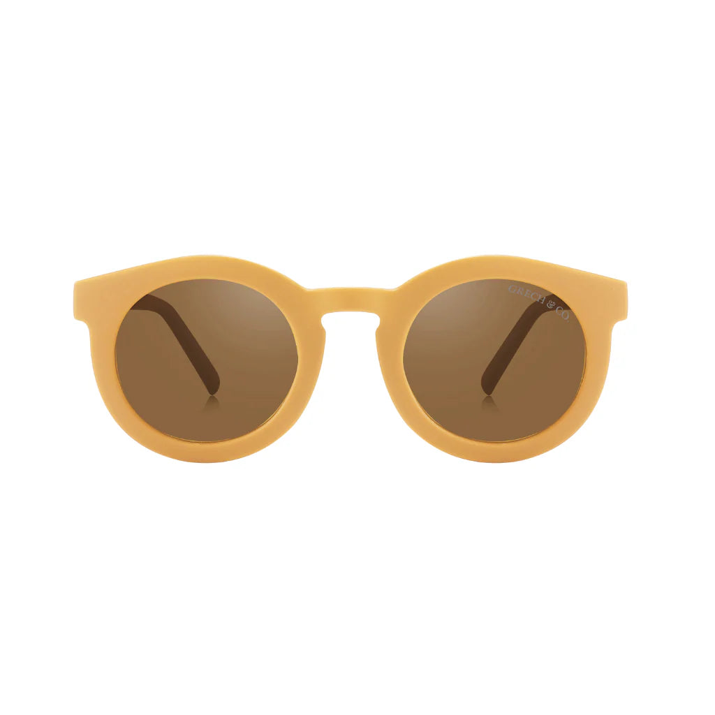 Classic Sustainable Sunglasses - Bio Based - Bendable - Polarized - Buckwheat (3-8Y)
