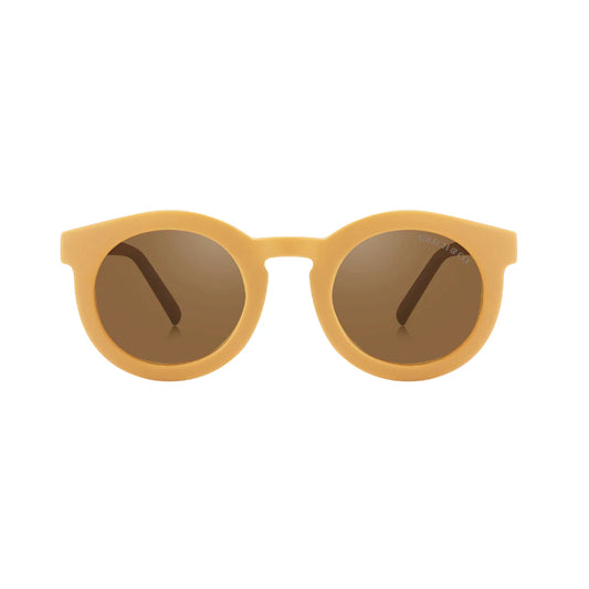 Classic Sustainable Sunglasses - Bio Based - Bendable - Polarized - Buckwheat (3-8Y)