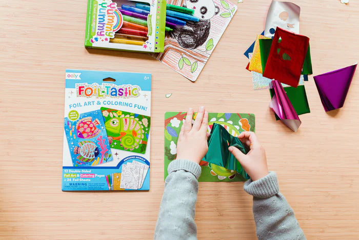 Foil-tastic: Foil Art & Coloring Fun - Whimsical World