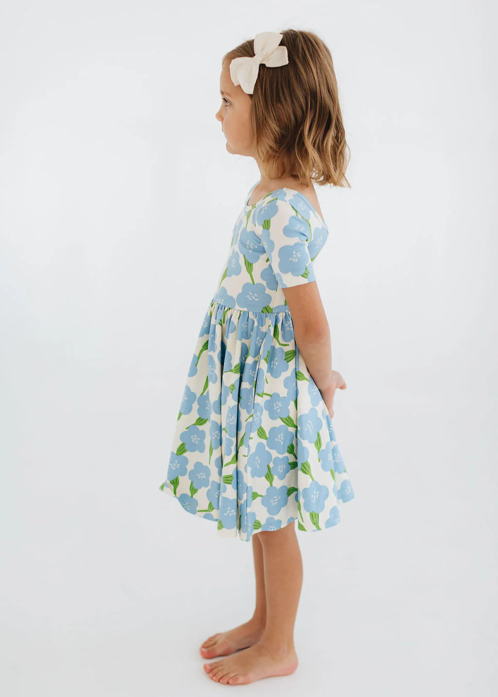 Short Sleeve Twirl Dress