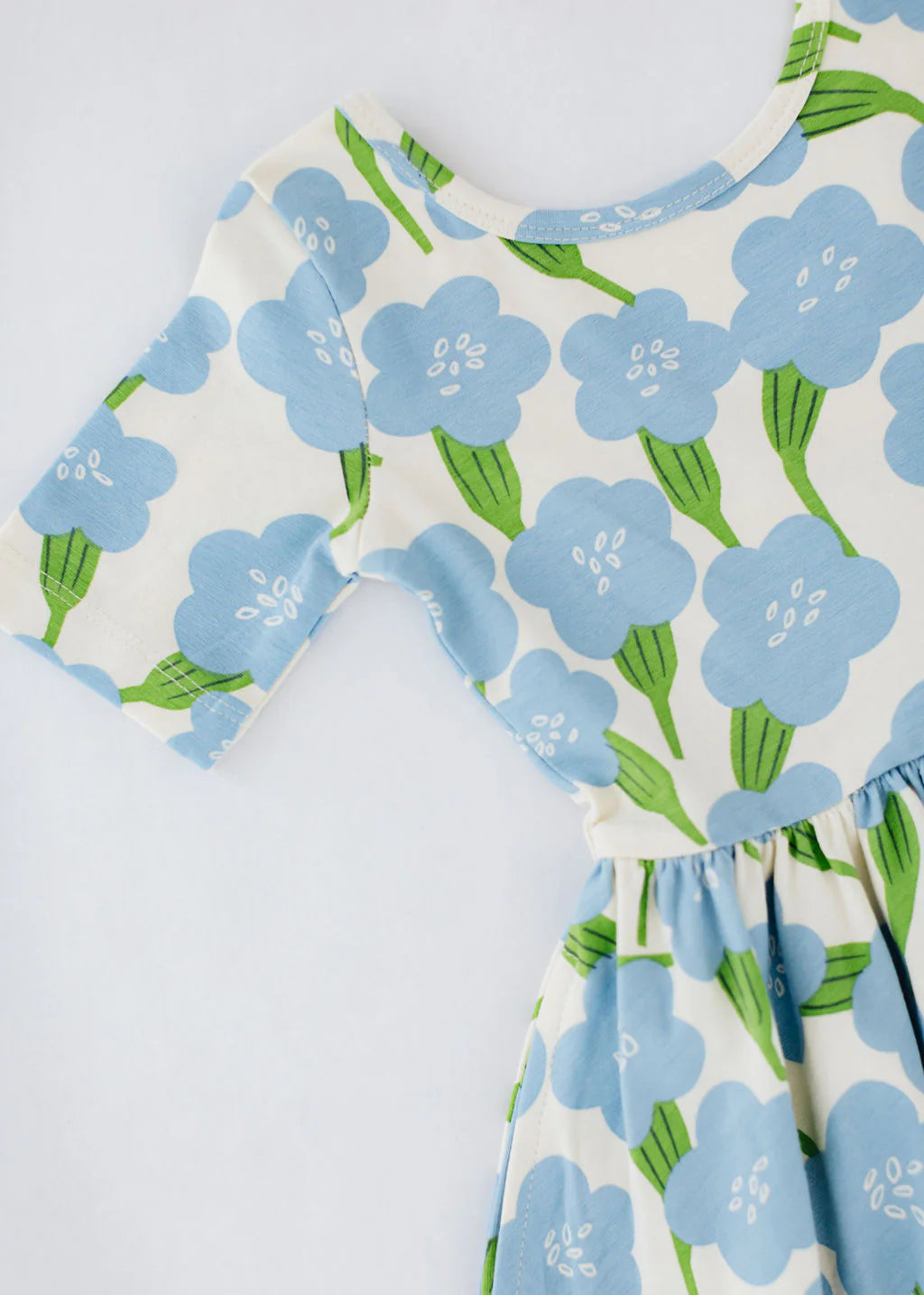 Short Sleeve Twirl Dress