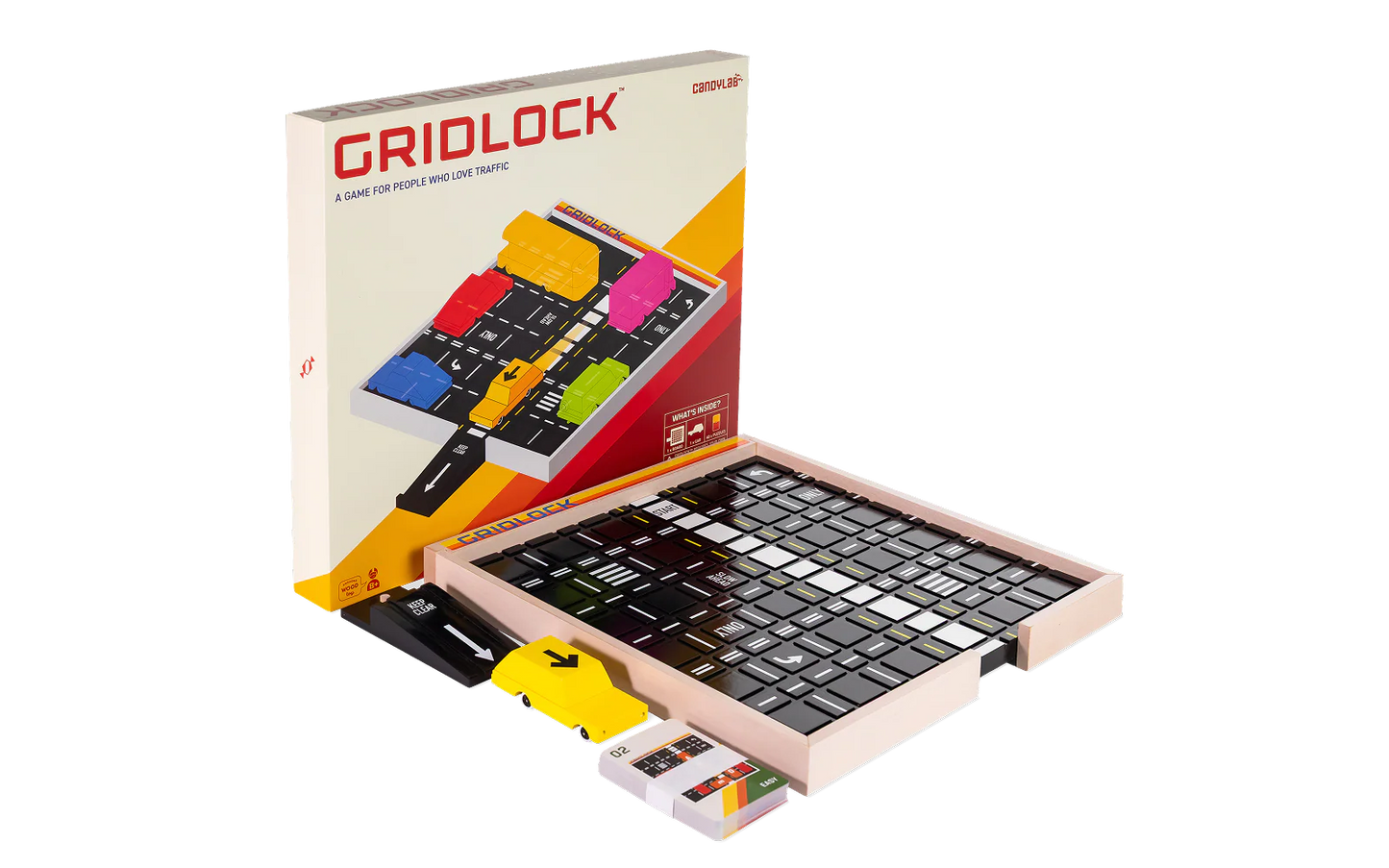 Gridlock Game Puzzle Board