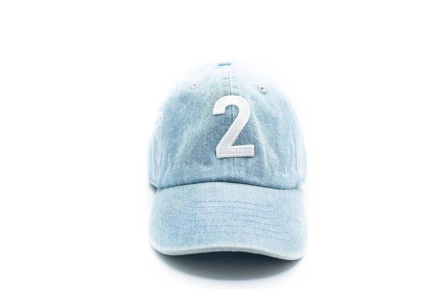 Denim Number Baseball Hat - 2 - Toddler (1Y-4Y)