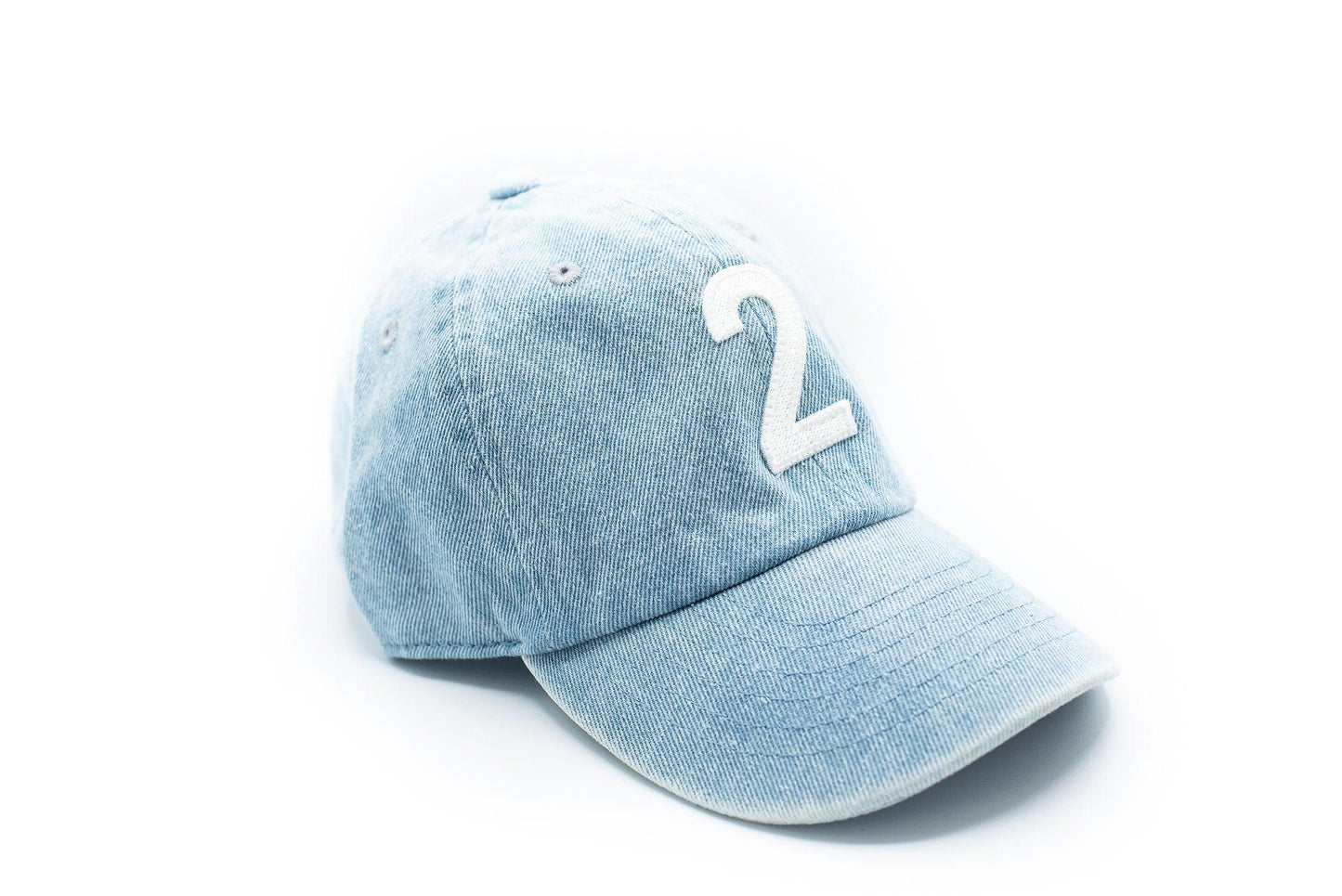 Denim Number Baseball Hat - 2 - Toddler (1Y-4Y)