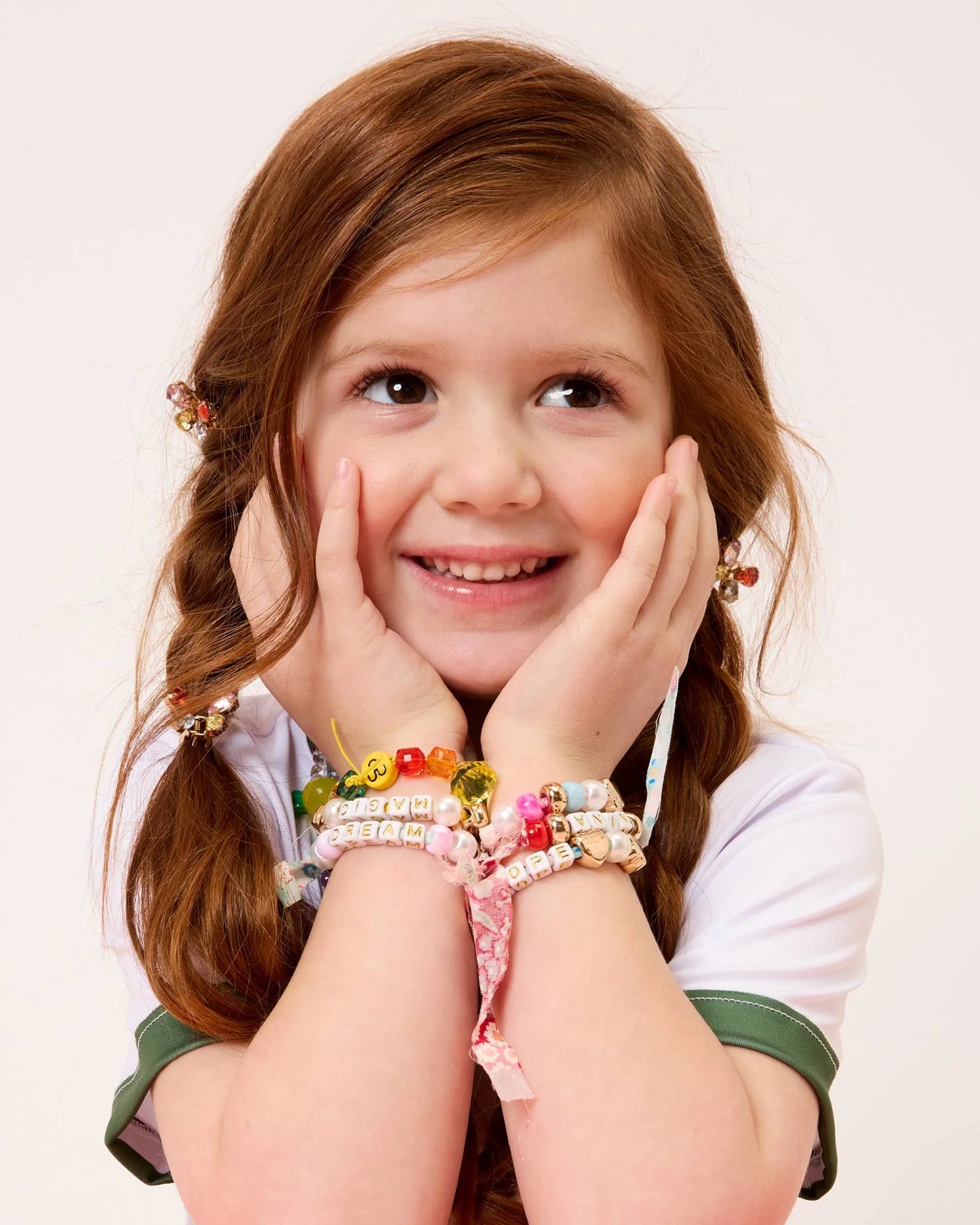 Super Gems Fabric Bracelet Kit