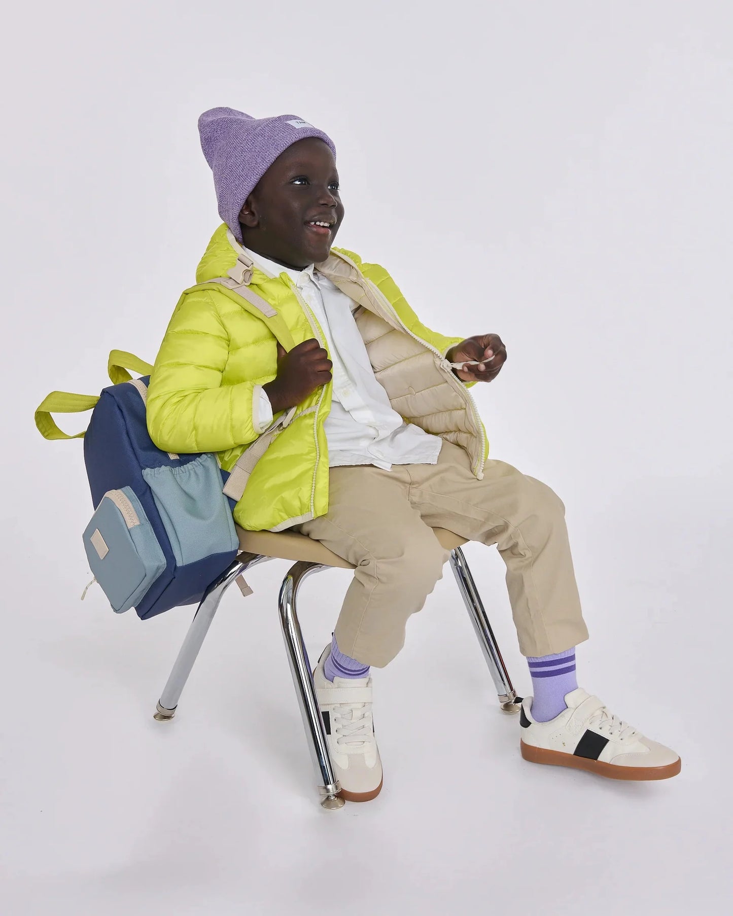 Oxford Backpack - Mini - Mystic Blue, Mirage, Lime