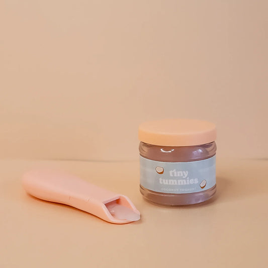 Coconut Yogurt - Jar and Spoon