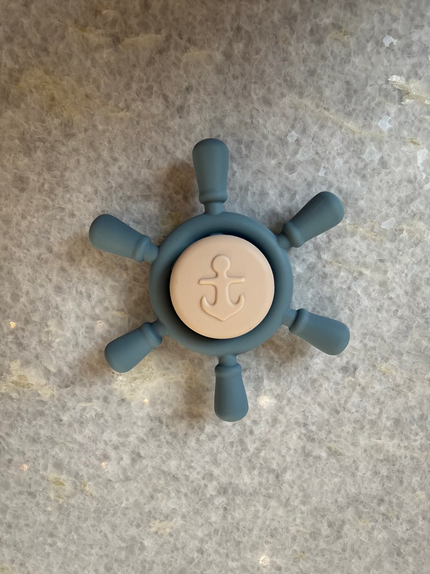 Sailor Toy Silicone Teether Spinner - Seafoam