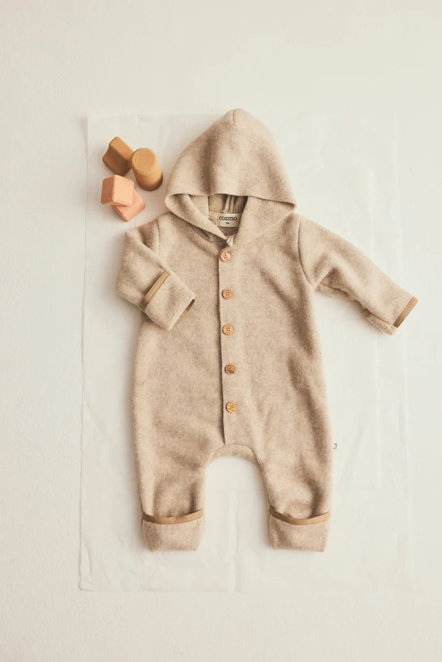 Bearsuit Jade - Soft Bamboo Baby Bearsuit