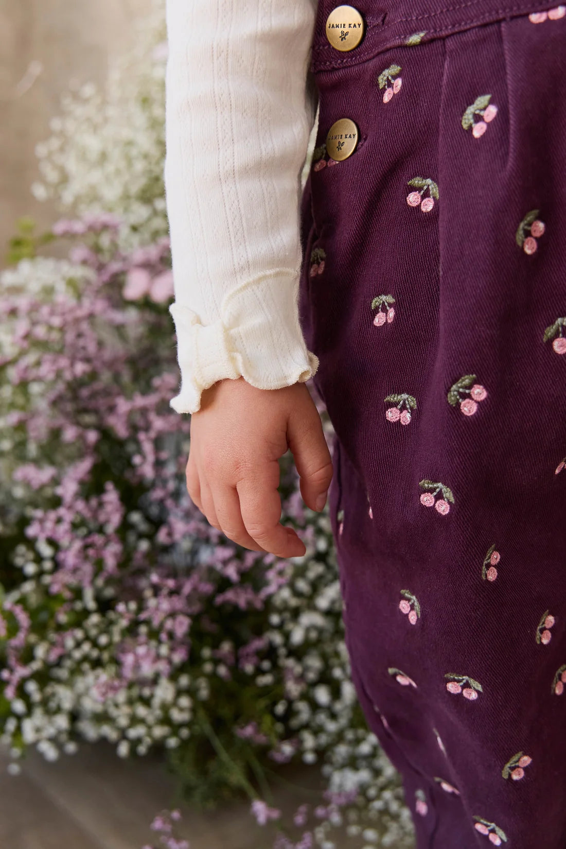 Organic Cotton Pointelle Eliane Top