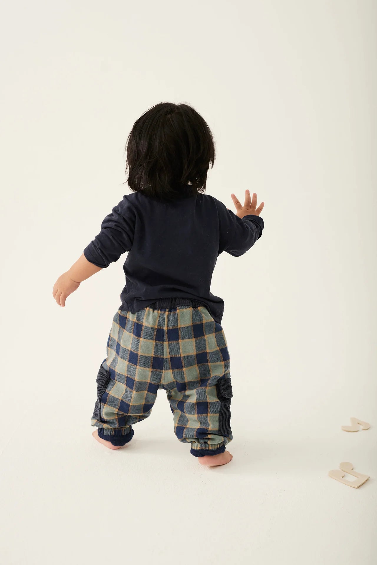 Check Flannel Baby Pants