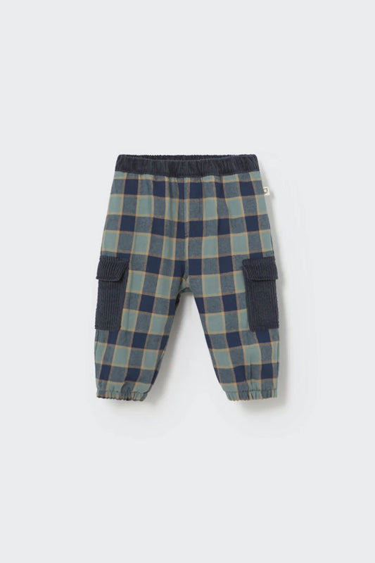 Check Flannel Baby Pants