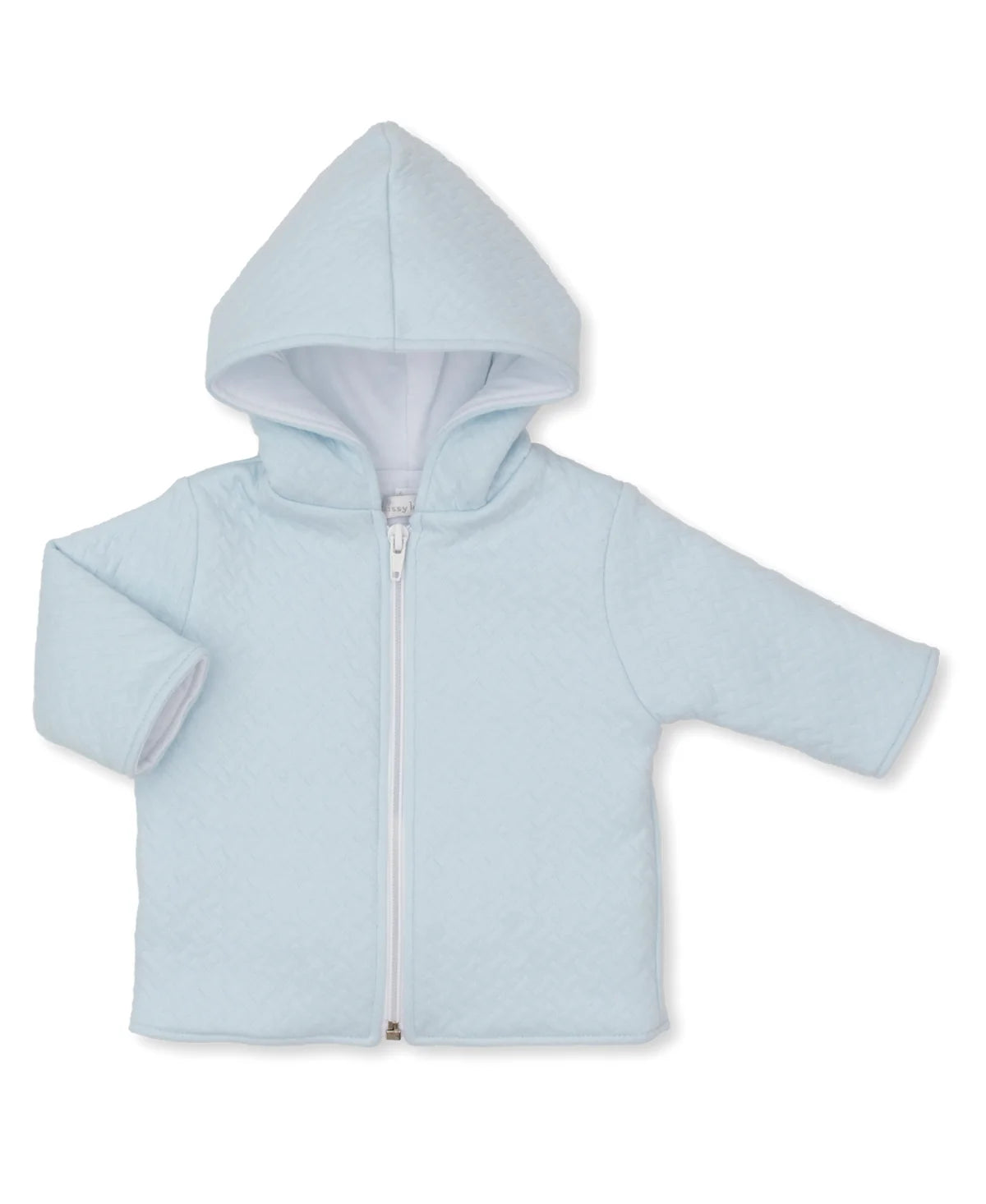 Jacquard Padded Zip Jacket