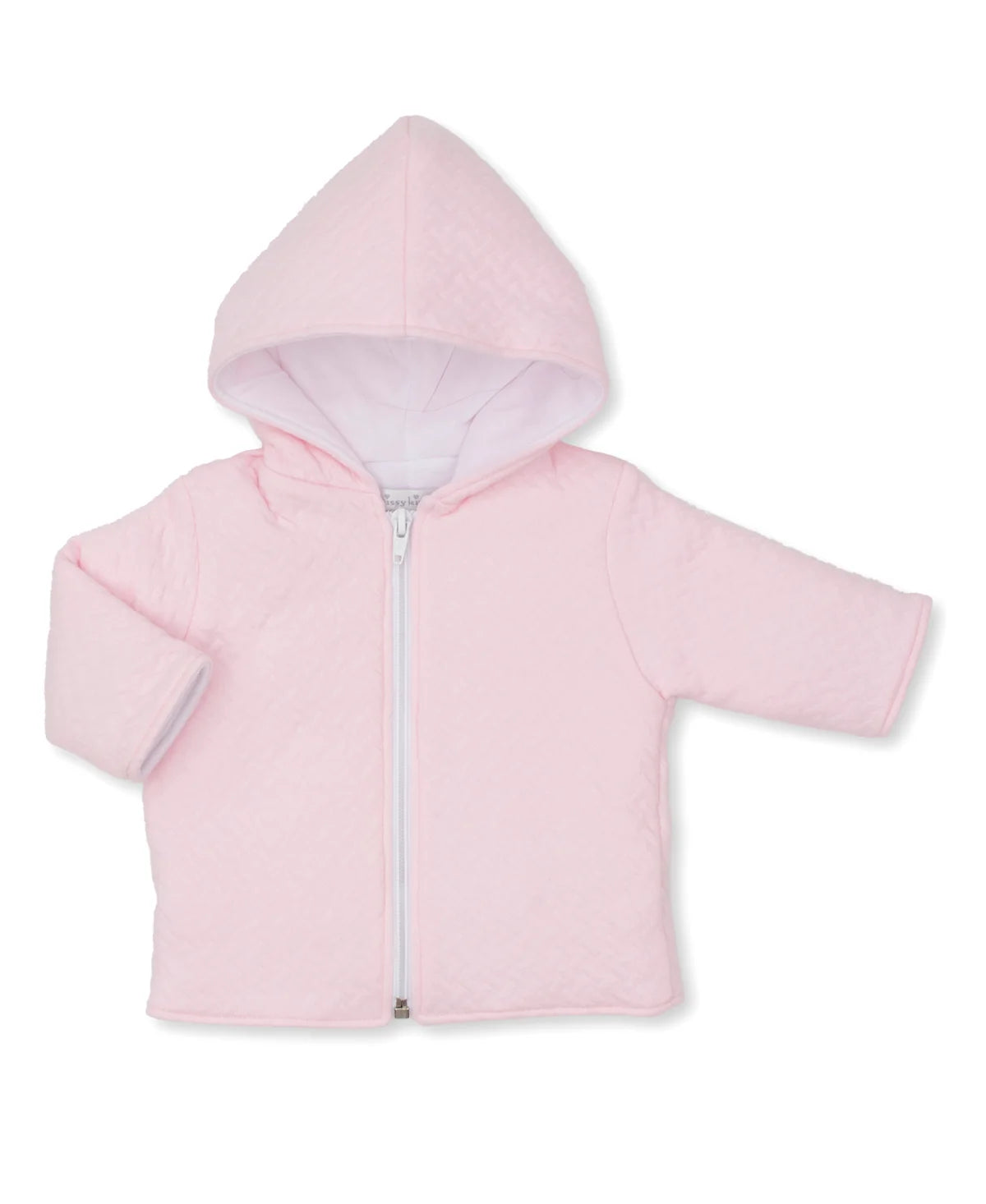 Jacquard Padded Zip Jacket
