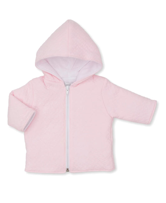 Jacquard Padded Zip Jacket