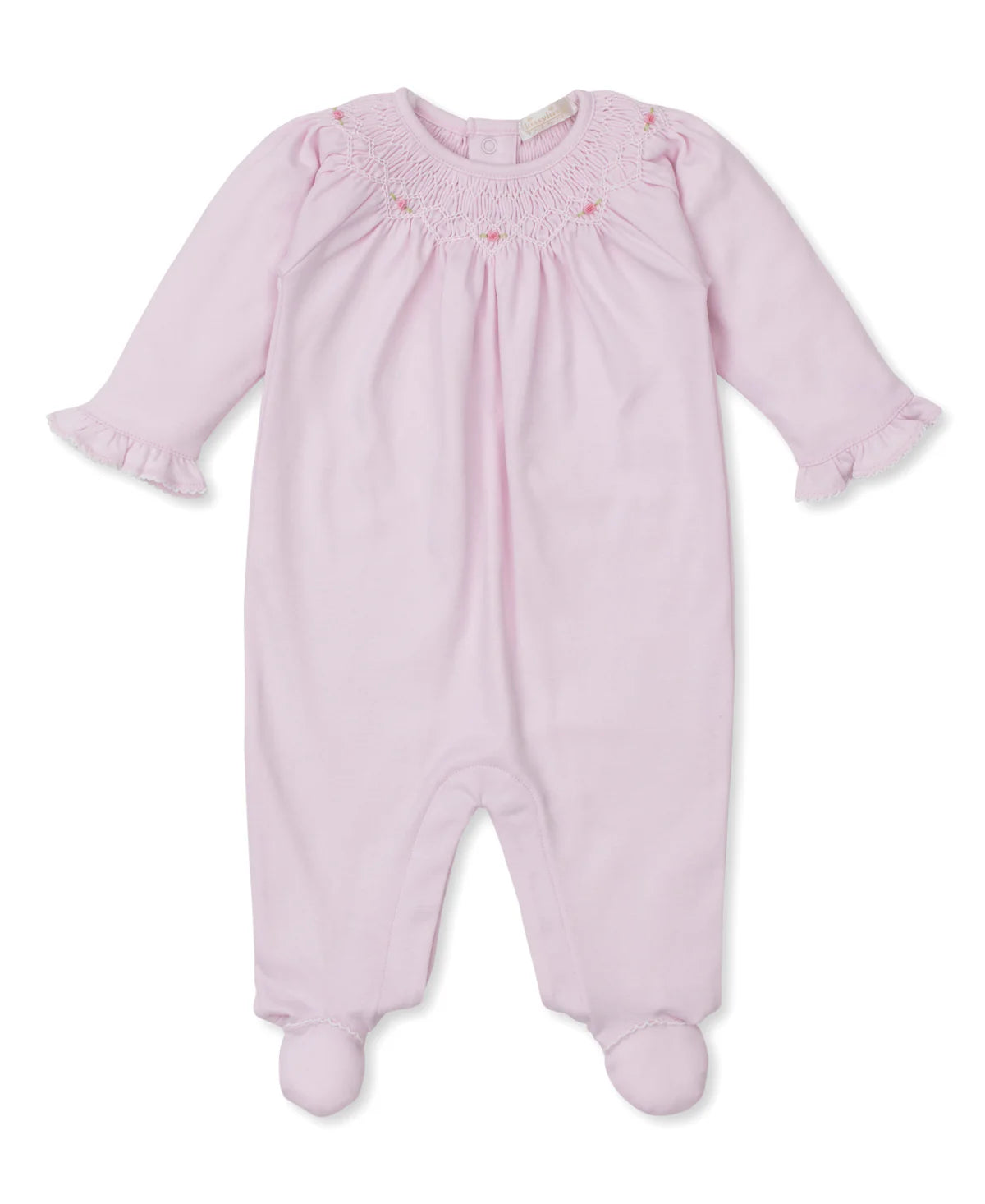 Footie With Hand Smocking
