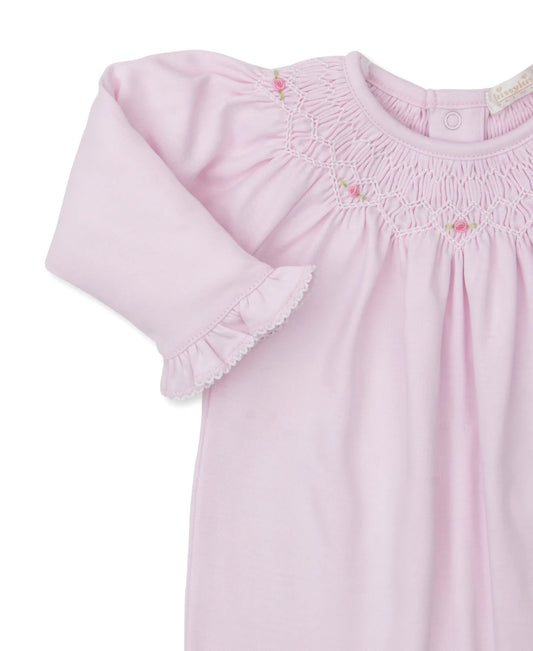 Footie With Hand Smocking