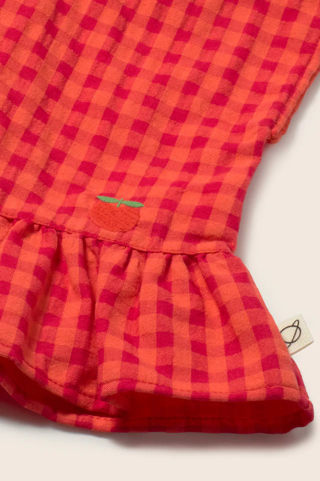 Cotton Peplum Baby Top