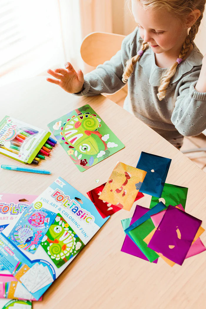 Foil-tastic: Foil Art & Coloring Fun - Whimsical World