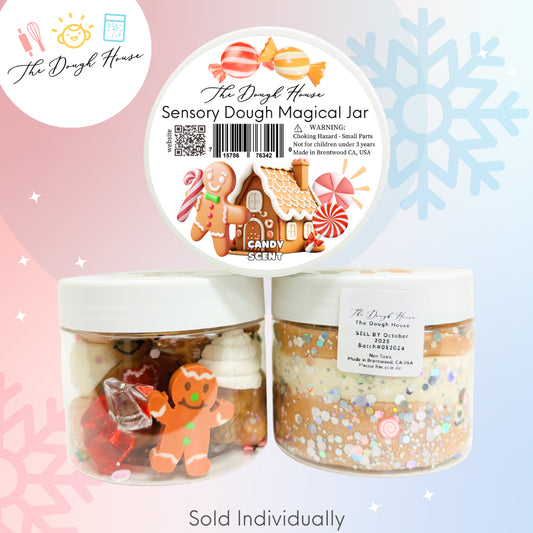 Winter Magical Jar - Gingerbread