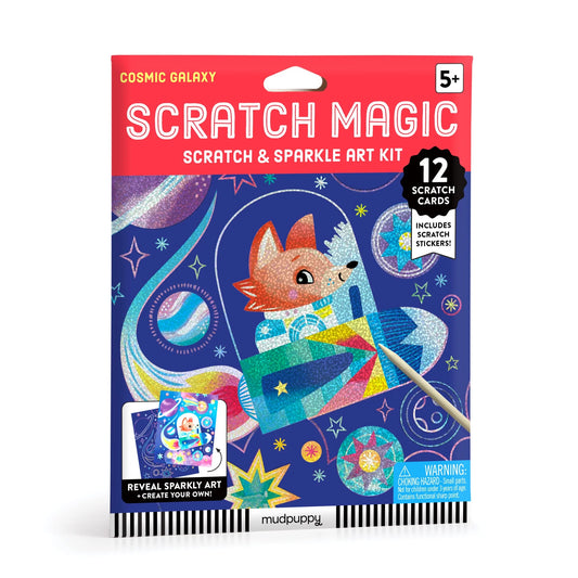 Cosmic Galaxy - Scratch & Sparkle Art Kit