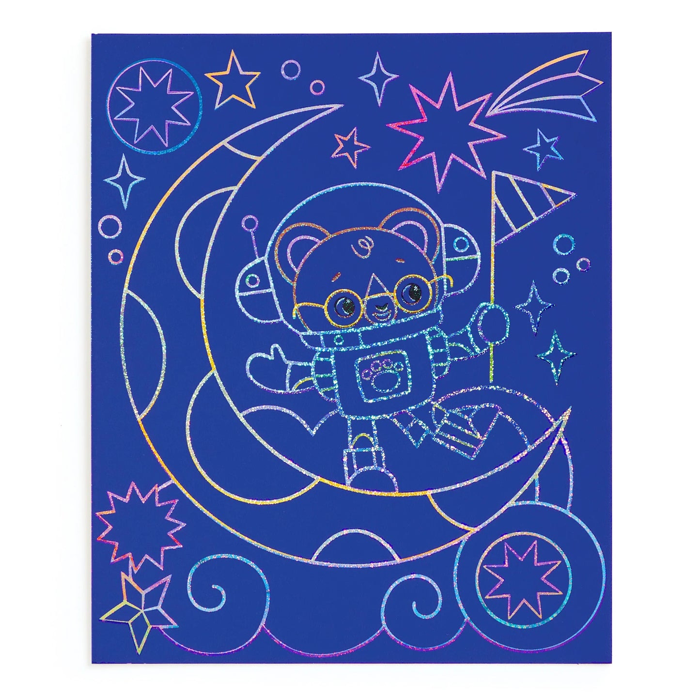 Cosmic Galaxy - Scratch & Sparkle Art Kit