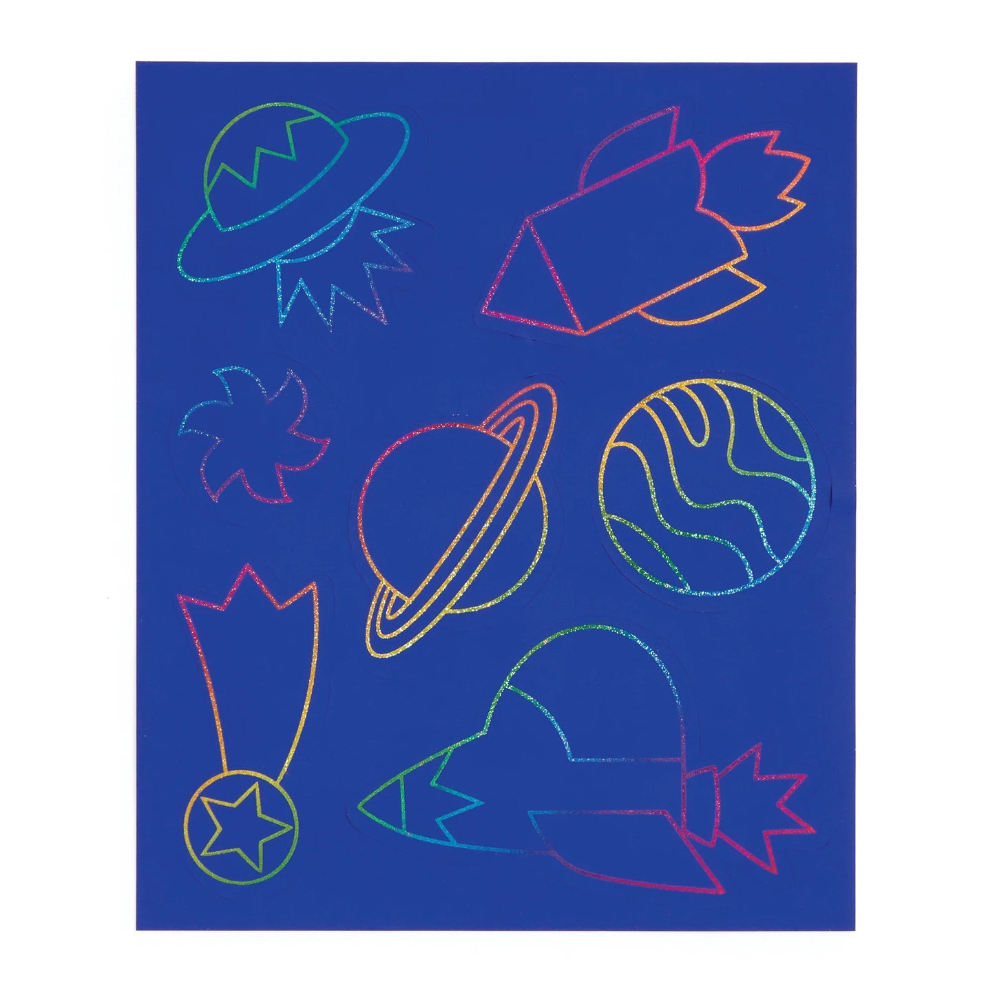 Cosmic Galaxy - Scratch & Sparkle Art Kit