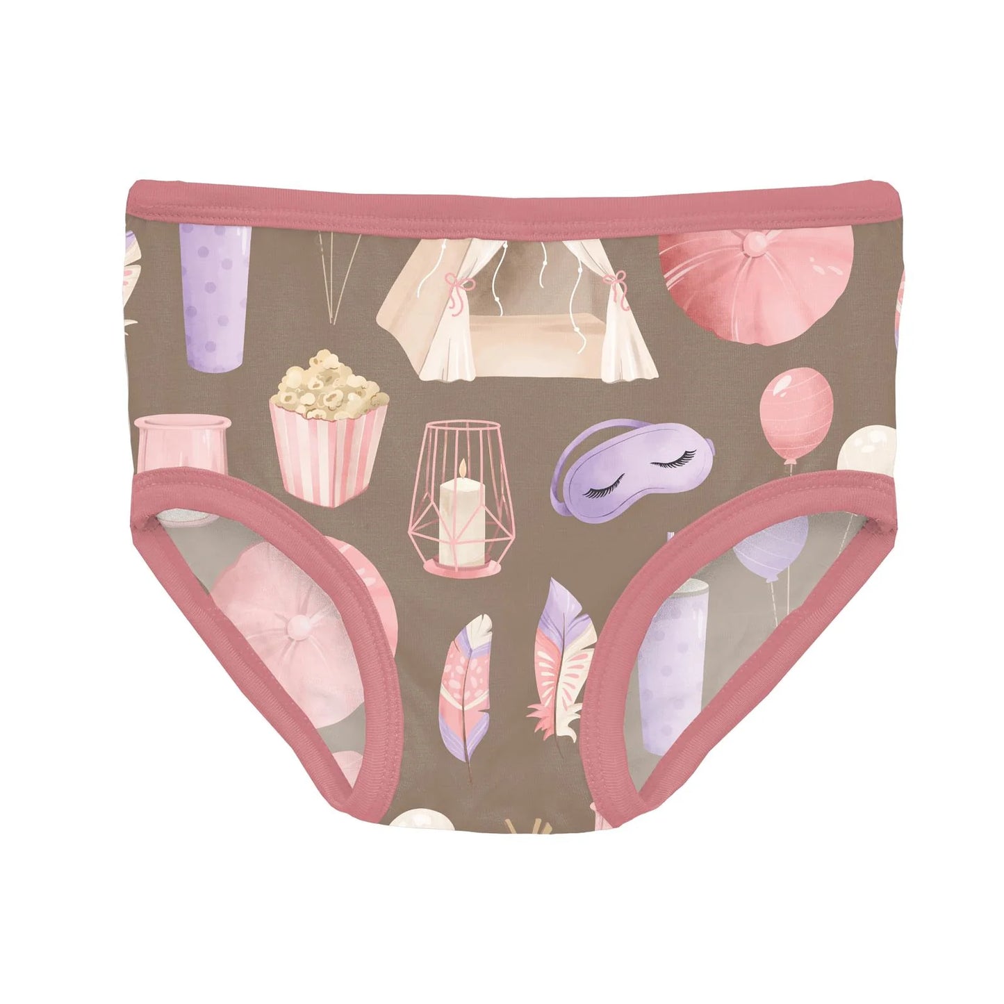 Print Girl's Underwear Set of Three