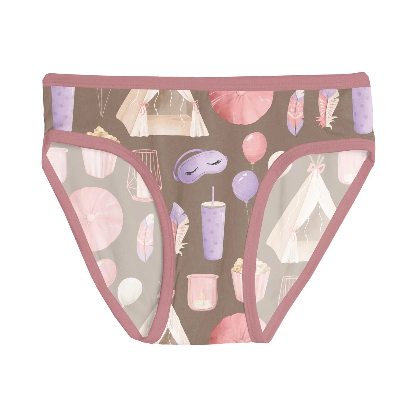 Print Girl's Underwear Set of Three