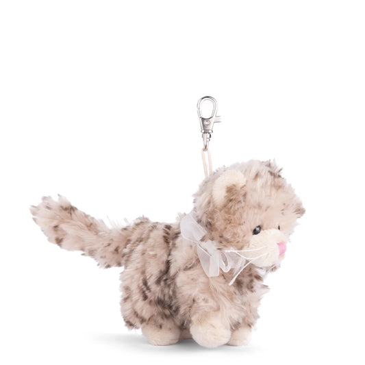 Maciek Gray Cat Bag charm