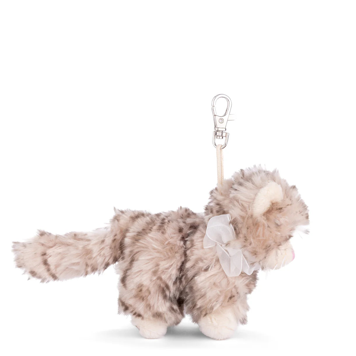 Maciek Gray Cat Bag charm