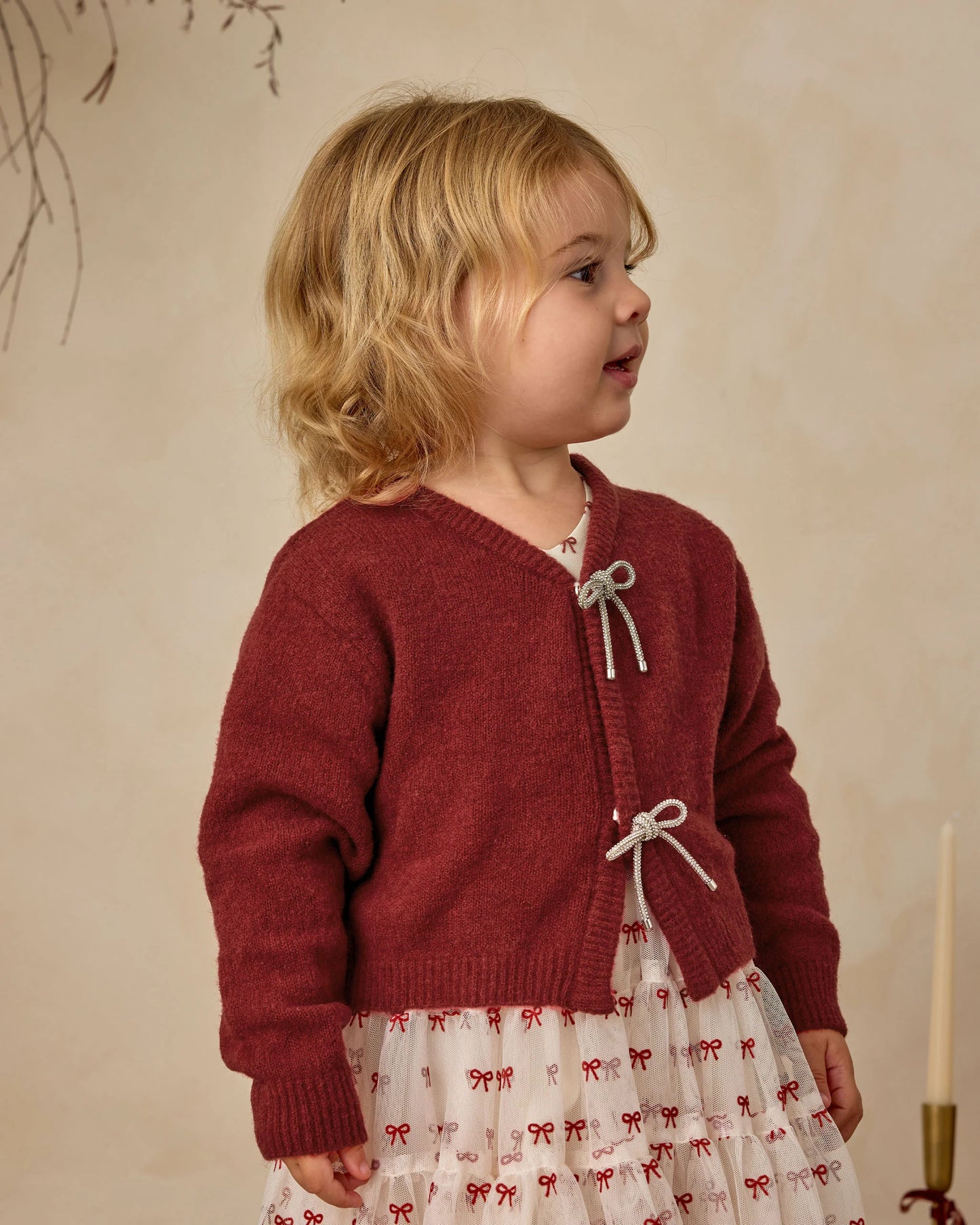 Bow Cardigan