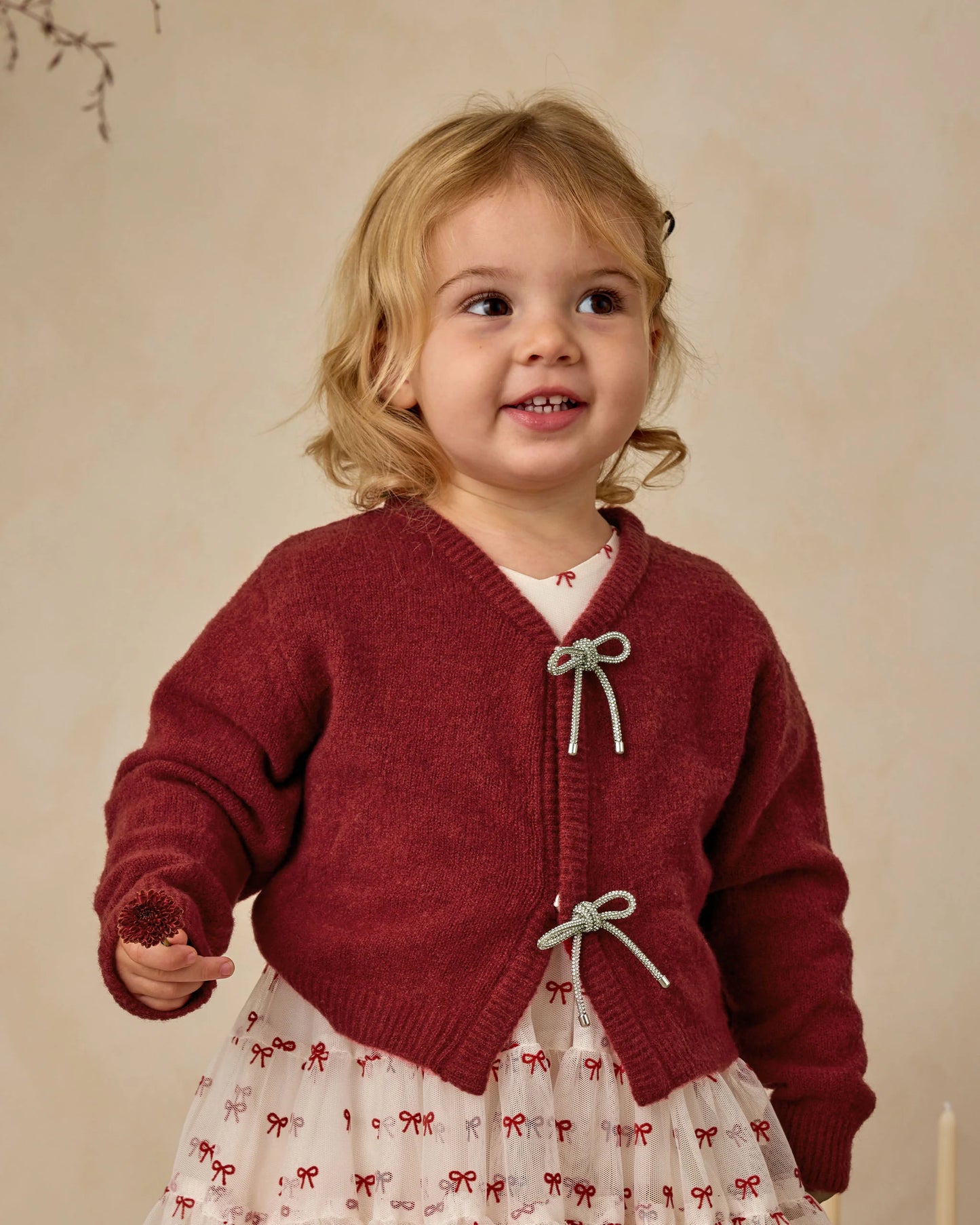 Bow Cardigan