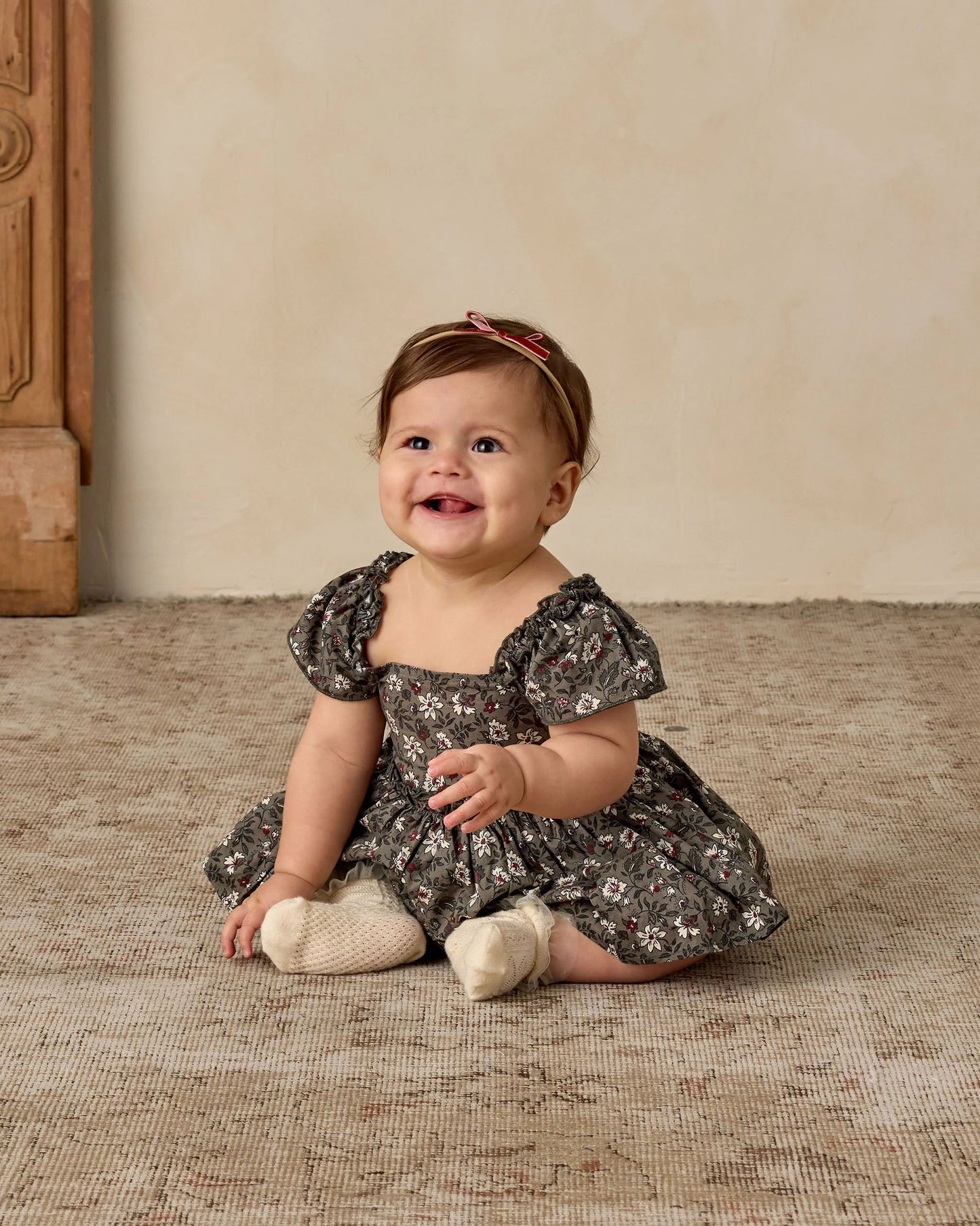 Baby Bow Headbands - Ruby, Pine