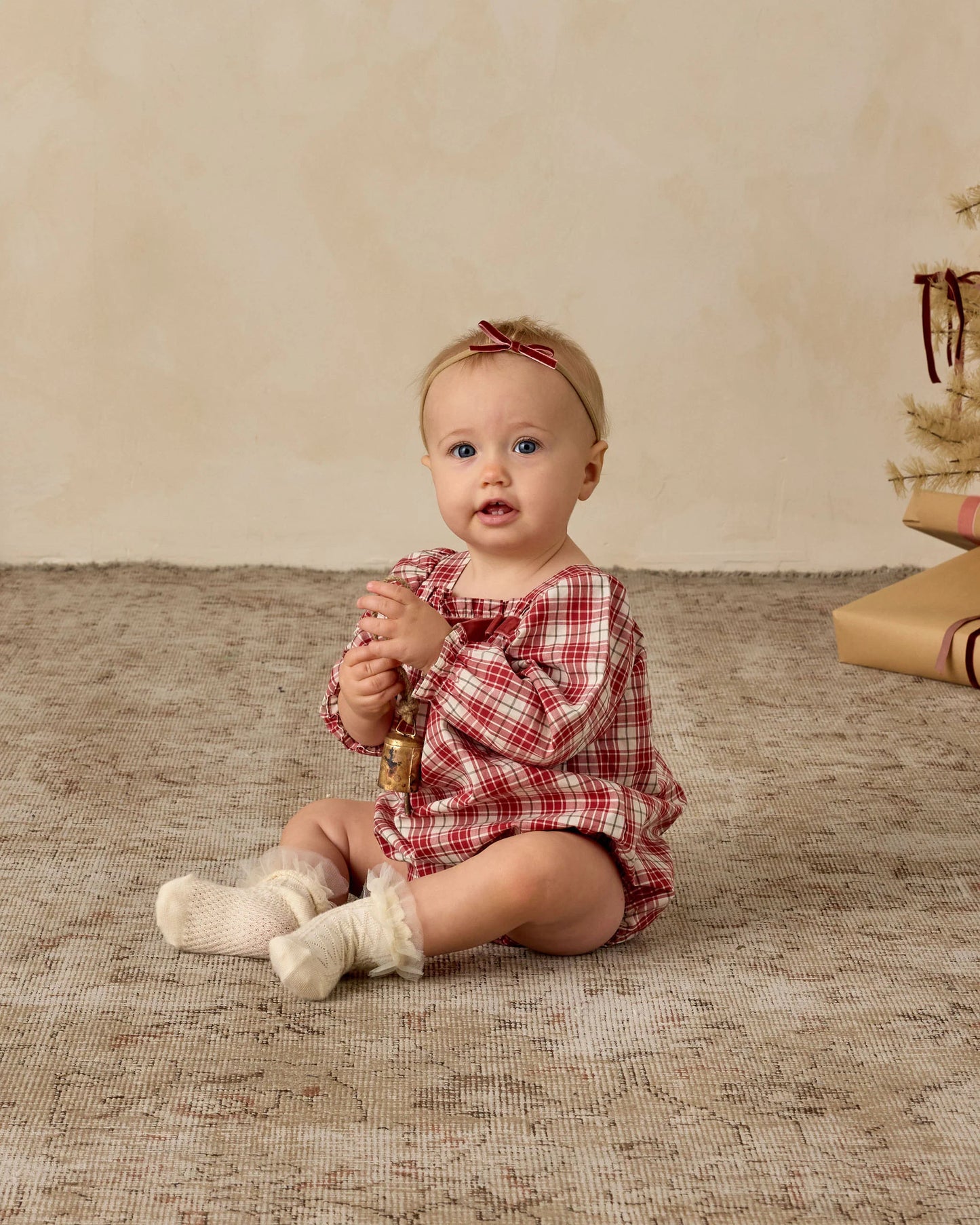 Baby Bow Headbands - Ruby, Pine