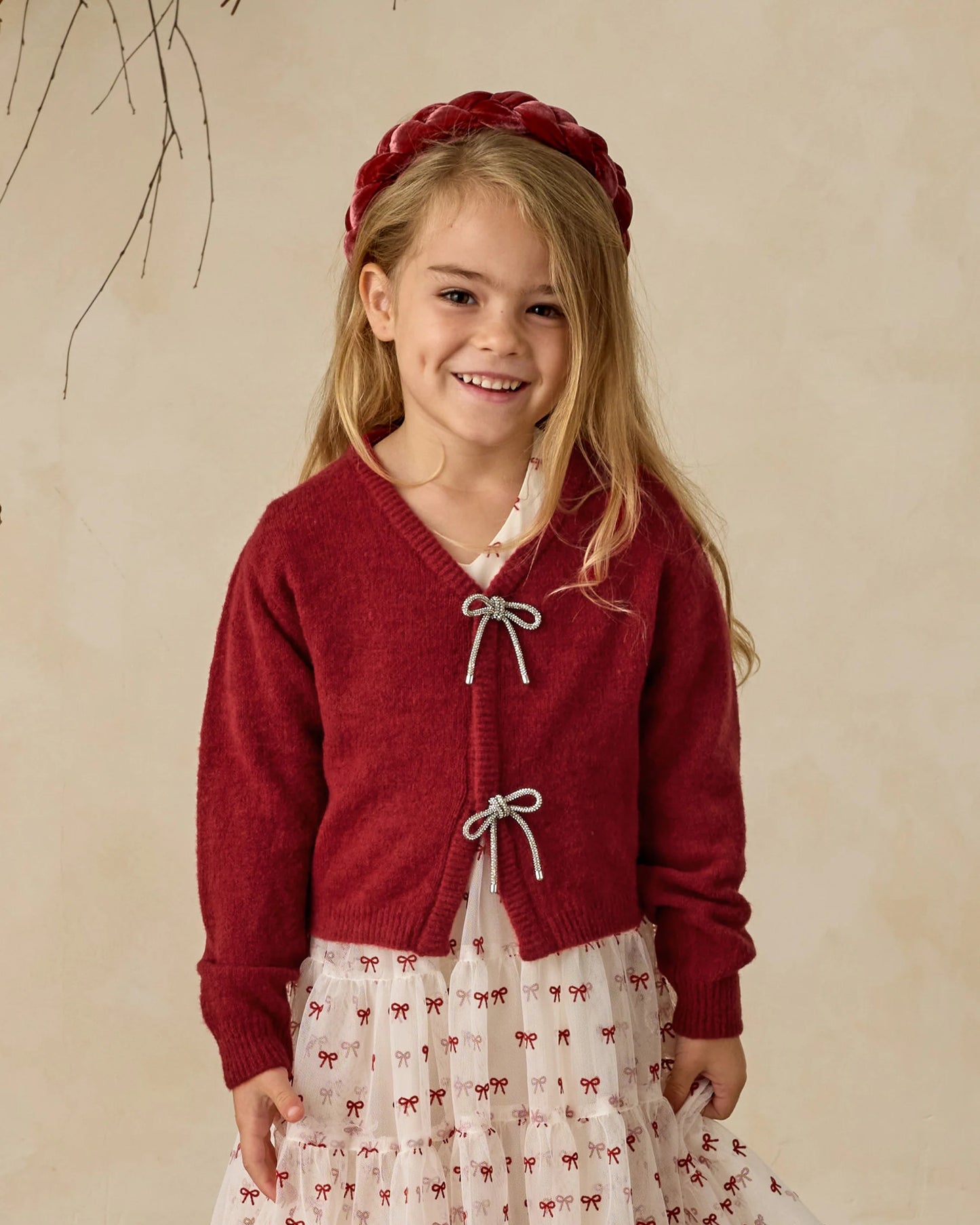 Bow Cardigan