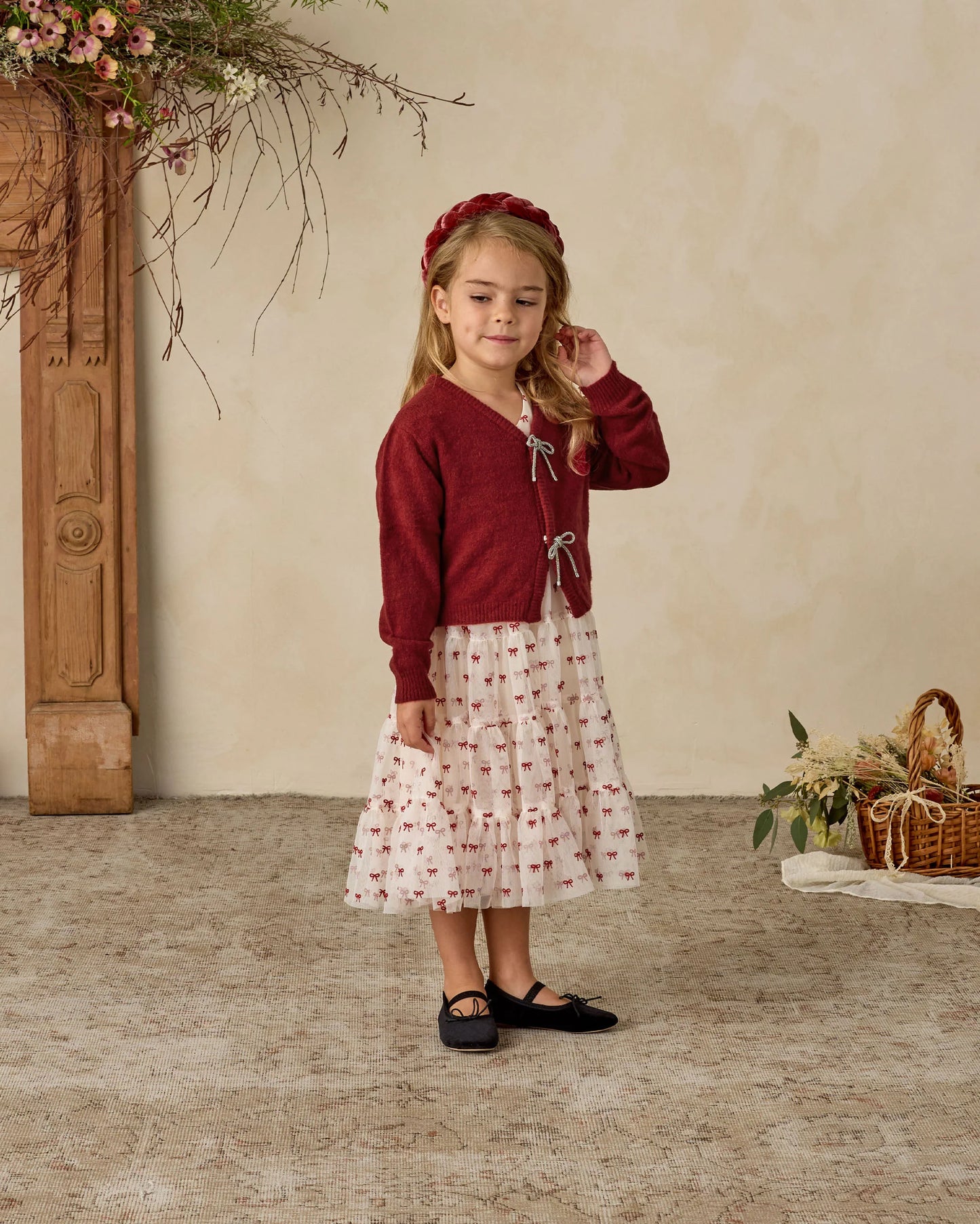 Bow Cardigan