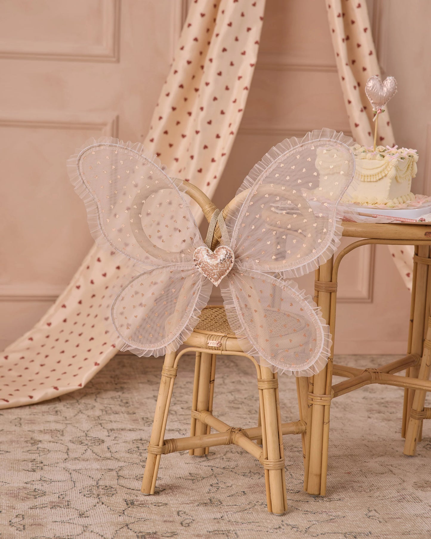 Fairy Set - Rose Gold Hearts