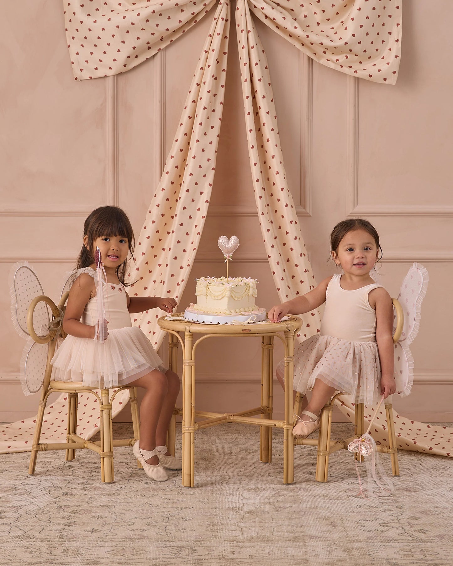 Fairy Set - Rose Gold Hearts