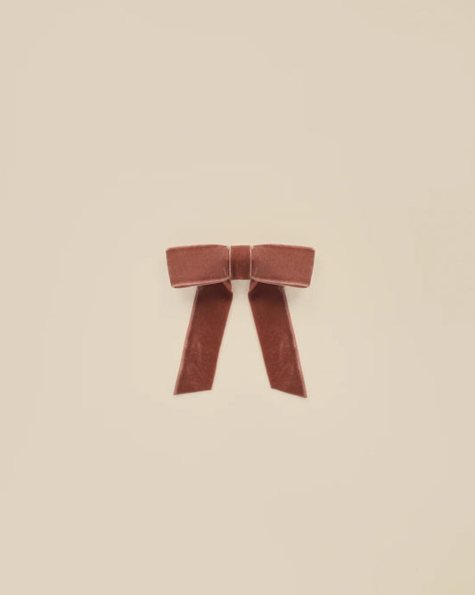 Velvet Bow - Poppy