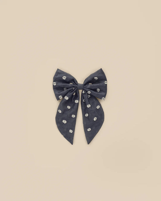 Oversized Bow - Midnight