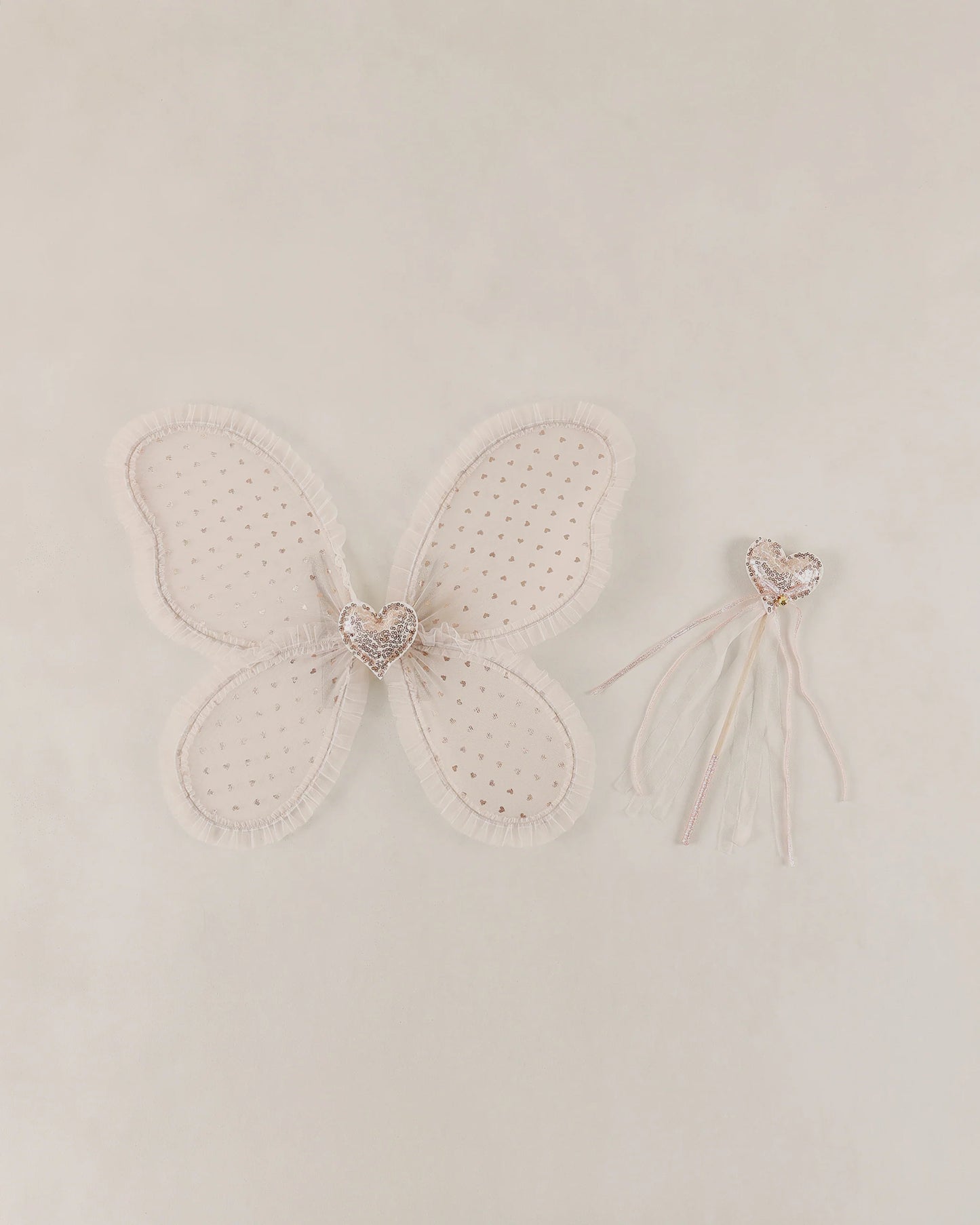 Fairy Set - Rose Gold Hearts